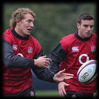 Billy Twelvetrees George Ford England Rugby